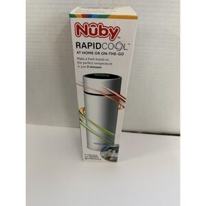 Nuby RapidCool Baby Bottle Formula Cooler Travel Home On-the-Go‎ 2 Minute Prep